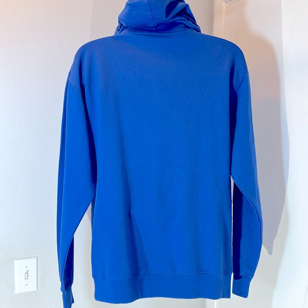 Champion Streetwear Thermal-Fit Fleece Blue Hoodie M NWOT - Picture 5 of 11